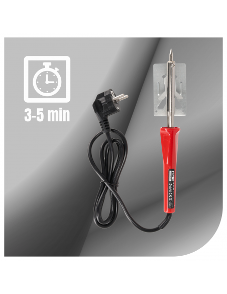 Mocna precyzyjna lutownica kolbowa oporowa NAC 60W 490°C  4