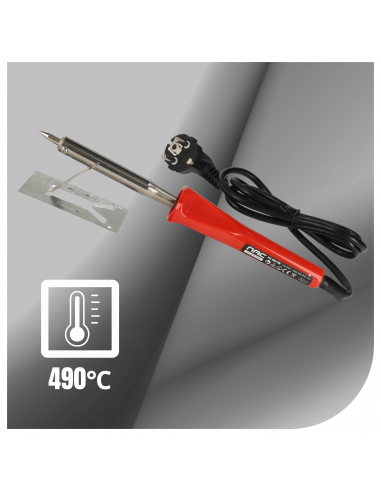 Mocna precyzyjna lutownica kolbowa oporowa NAC 60W 490°C  5