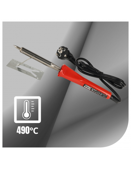Mocna precyzyjna lutownica kolbowa oporowa NAC 60W 490°C  5