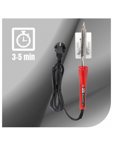 Mocna precyzyjna lutownica kolbowa oporowa NAC 100W 600°C  4