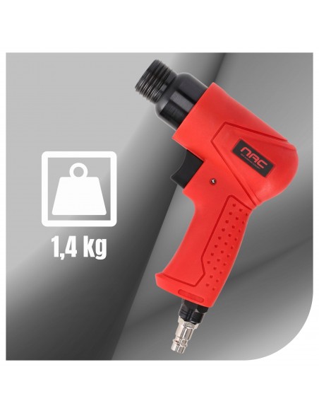 Udarowy młotek pneumatyczny 6,3 Bar 4500 RPM 4 dłuta NAC NAIR-AH-150-LX  4