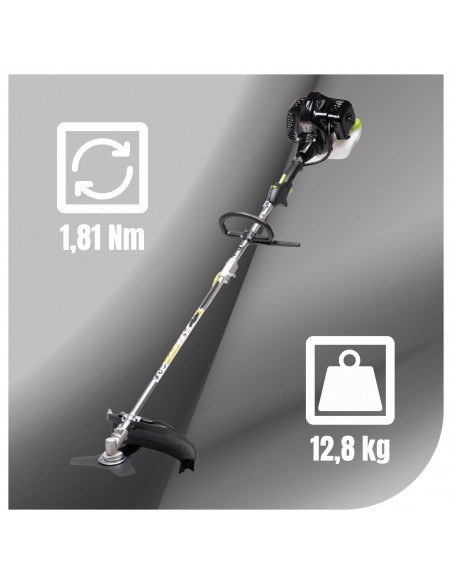 Wielofunkcyjna kosa spalinowa 4w1 42,7 cm³ NAC BP427-10MU-V koszenie żyłką i tarczą + pilarka + nożyce do żywopłotu 
