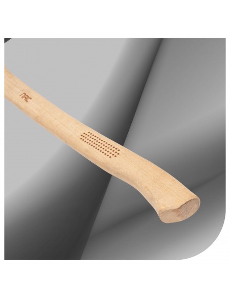 Wytrzymały topór strażacki z trzonkiem hikorowym 36″ 1600g ze szpikulcem kilofem NAC AX-160-F-HK  5