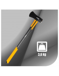 Mocna siekiera-młot rozłupujący z trzonkiem 5G Fiberglass 36″ 3600g NAC HM-360-SS-FG  2