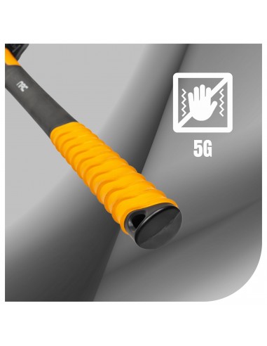 Mocna siekiera-młot rozłupujący z trzonkiem 5G Fiberglass 36″ 3600g NAC HM-360-SS-FG  3
