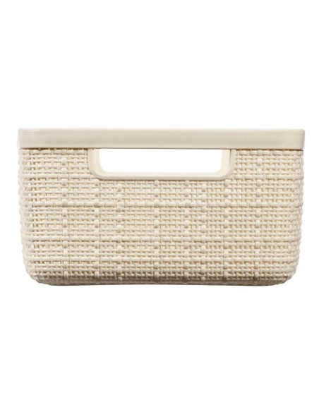 Organizer pojemnik kremowy Curver Jute 5l 3253921904026 7