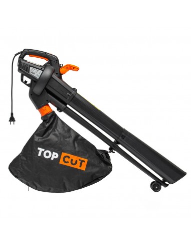 Mocny odkurzacz ogrodowy z funkcją dmuchawy 3500W TOP CUT TC-LBE-3500